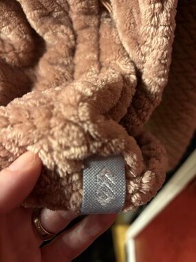 Free Country Plush Sherpa Hoodie in Taupe